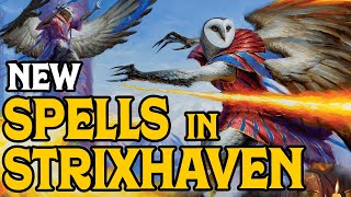 Five New Spells from Strixhaven in Dungeons and Dragons 5e [upl. by Larena]