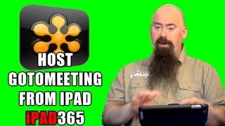 How to Start GotoMeeting on iPad [upl. by Rice]