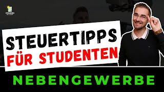 STUDENTEN MIT NEBENGEWERBE Freibetrag Kleinunternehmerregelung und mehr  Steuerberater erklärt [upl. by Cecilla135]