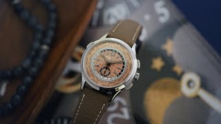 Patek Philippe 5935A001 World Time Chronograph Flyback patekphilippe watch [upl. by Netsrejk146]