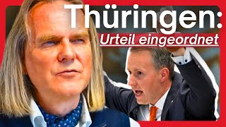 Urteil zum Thüringer Landtag  Diskontinuität und Strategem 23  Prof Dr Christian Rieck [upl. by Isidro831]