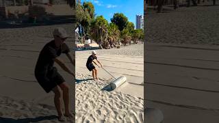 Found gold on the beach sifting beach sand vs metal detector [upl. by Biron]