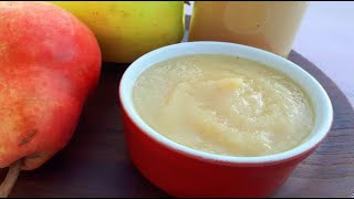 👉 Compote Pomme Poire Banane SANS sucre ajouté 🍎🍐🍌 idéale pour bébé [upl. by Thaine]