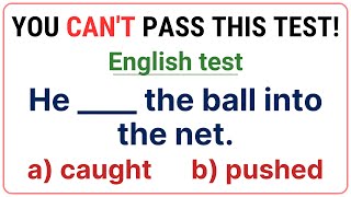 English Vocabulary Test 🌟 If you pass this test your English is amazing Action Verb Action Verbs [upl. by Assenna]