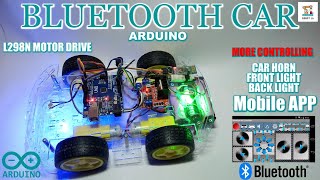 Arduino object avoiding car using L298N motor driver [upl. by Aeht722]