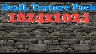 Minecraft Texture Pack Review  RealL Texture Pack 152 1024x1024 [upl. by Adeirf]