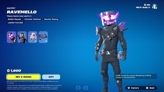 NEW RAVEMELLOW SKIN Fortnite Item Shop October 31st 2024 [upl. by Nitaj]