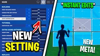 The quotAuto Confirm Editsquot Fortnite Setting NEW Instant Edit Resets on MouseController [upl. by Tabbatha292]