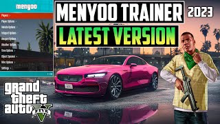 How to Install MENYOO TRAINER in GTA 5 LATEST VERSION 2023  STEP BY STEP IN HINDI [upl. by Alby]