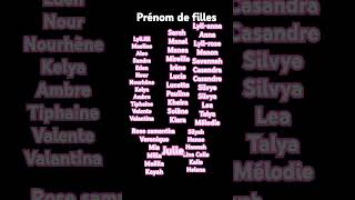 Prénom spécial fille [upl. by Oos]