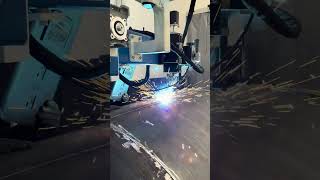 Kolon Bom Kaynak Makinası آلة لحام العمود وذراع الرافعةColumn Boom Welding Machine welding weld [upl. by Jemma701]