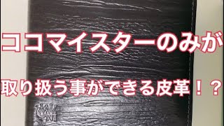 ココマイスターの二つ折り財布 ゴーストタウン カーバイド 革小物 革財布 ココマイスター 経年変化 プエブロレザー メンズ コンパクト財布 二つ折り財布 cocomeister [upl. by Irolav135]