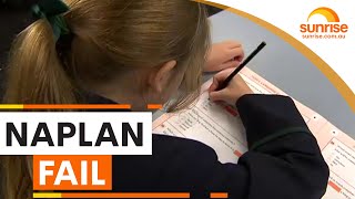 Shocking NAPLAN results spark urgent need for tutoring  Sunrise [upl. by Elleimac604]