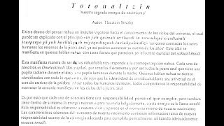 Totonaltzin Nuestra Sagrada Energía de Nacimiento Tlacatzin Stivalet [upl. by Ilellan]