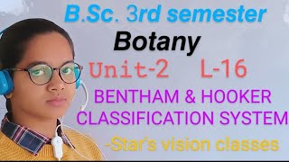 Bentham amp Hooker classificationNatural classificationclassification systembsc 3rd semester botany [upl. by Kirad]