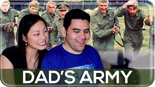 Americans React to Dads Army British Comedy [upl. by Nnaed]