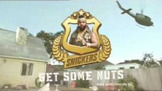 New Snickers Advert With Mr T [upl. by Neelasor]