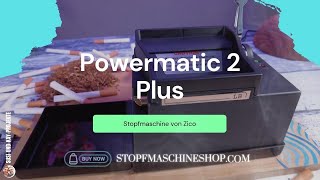 Powermatic 2 Plus Elektrische Stopfmaschine  Zigaretten einfach stopfen [upl. by Iolanthe]