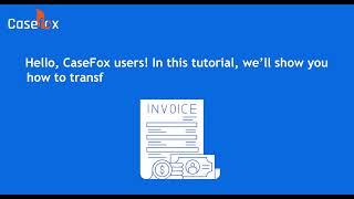 How to Transfer Funds to a Trust Account in CaseFox  Legal Accounting Software [upl. by Gothar]