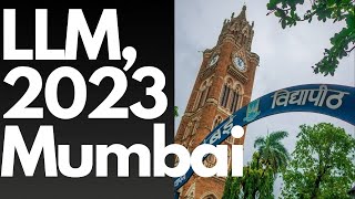 Mumbai University Admission LLM Form 2023 Mumbai university llm  llm mumbaiuniversityexamnews [upl. by Dine]