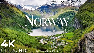 NORWAY 4K UltraHD • Relaxation Film with Peaceful Relaxing Music [upl. by Dlanar191]