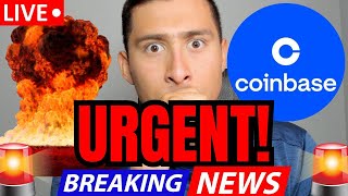 COINBASE WAS DOWN ZERO BALANCES🔴BITCOIN HISTORIC LIVE EXPLOSION [upl. by Nash]