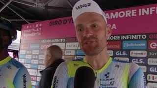 Adrien Petit  Interview au départ  Etape 3  Tour dItalie 2024 [upl. by Durrett748]