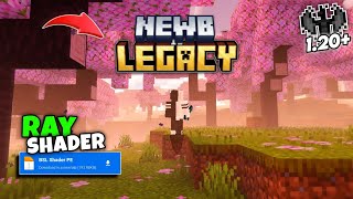 Improved Newb x legacy Shaders mcpe 12071  Render dragon shaders 120 [upl. by Valenta280]