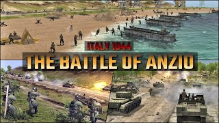 THE BATTLE OF ANZIO  Italy 1944 [upl. by Annehsat181]