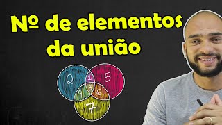 Número de elementos da União de conjuntos  Aprenda com Exemplos [upl. by Guod]