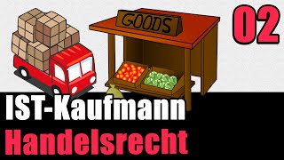 ISTKaufmann § 1 HGB und GEWERBE  Handelsrecht 02 [upl. by Sharla]