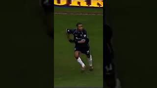 Frederic Kanoute footwork nolook pass v Man united 2001 FA Cup football westham premierleague [upl. by Hamner]