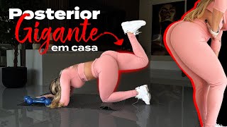 O MEU POSTERIOR FICOU TRINCADO COM ESSE TREINO EM CASA [upl. by Ody]