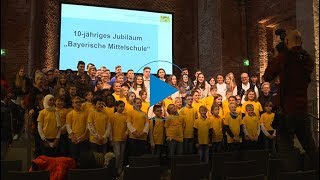 Jubiläum 10 Jahre Mittelschule in Bayern  Bayern [upl. by Ng271]