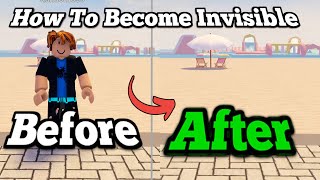 How to Become Invisible in Berry Avenue Roblox Rp Working 2024 [upl. by Walke431]