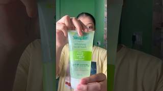 Skin Care  Face wash skincare minivlog reels [upl. by Tharp117]