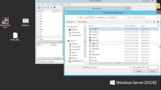 How to associate lis filetype with filetypesman software for batch printing on windows 2012 [upl. by Amlev]