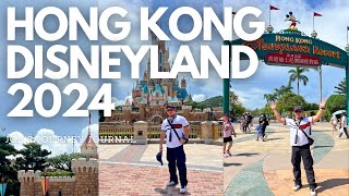 HONG KONG DISNEYLAND 2024 4K 60FPS [upl. by Nevar]