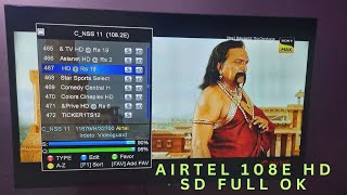 D2H 88E HD amp SD  AIRTEL 108E HD amp TATA PLAY HD SD CCCAM PANEL 2024 [upl. by Ditter]