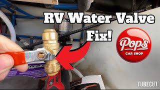 RV Water Valve Repair Part 2 [upl. by Grannie]