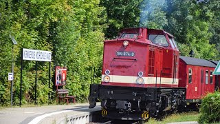 HSB 199 874 am Haltepunkt  Wernigerode  Hochschule  Harz [upl. by Whitelaw]