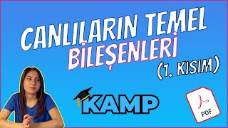 CANLILARIN TEMEL BİLEŞENLERİ 1 KISIM FULL TEKRAR TYT 2025 [upl. by Enohs]