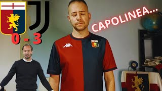 Genoa  Juventus 03 SENZA PUBBLICO SENZA ORGOGLIO SENZA SPERANZA SIAMO FINITI [upl. by Adekam]