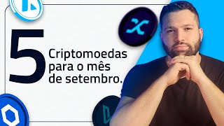 Melhores criptomoedas para SETEMBRO de 2024 [upl. by Yecart878]