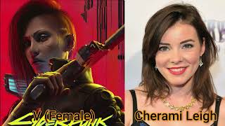 Character and Voice Actor  Cyberpunk 2077 Phantom Liberty  V Female  Cherami Leigh [upl. by Nylednarb]