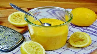 Rezept Lemon Curd selber machen  Zitronencreme ganz einfach [upl. by Oterol887]