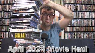 April 2024 4K amp Blu Ray Movie Haul [upl. by Enitselec199]