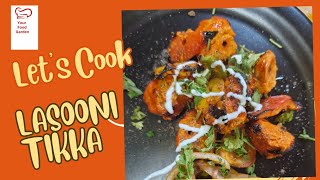 Afghani Lasooni Chicken Tikka with a smoky flavor the best authentic dish ChefTathagata 👨‍🍳 [upl. by Eimmas958]