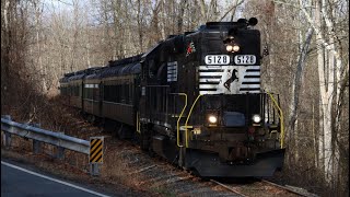 Colebrookdale Railroad Chase With CRR 5128 12724 [upl. by Ko]