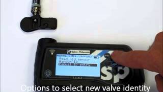 TPMS AllMakes Service Tool  Programming a Schrader EZ Sensor [upl. by Enylrac]